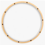 Gibraltar SC-1408MW 14 8-Lug Hybrid Dunnett Wood Maple/Steel Hoop