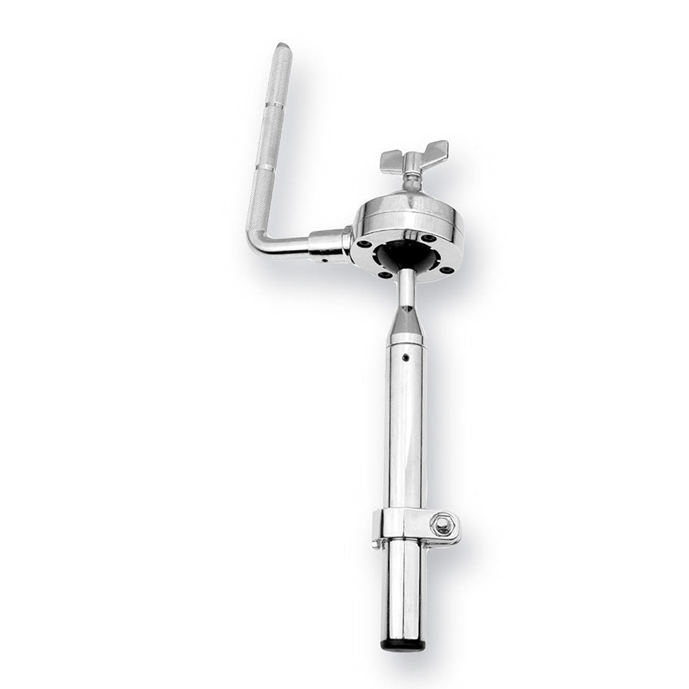 Gibraltar GSCBALRM medium 10.5mm L-Rod ball arm for drum hardware, shown in close-up with mounting details.