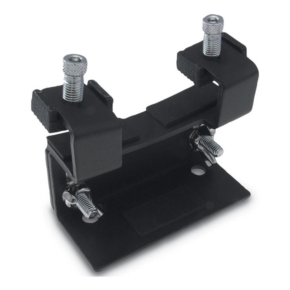 Gibraltar GSCBDPM bass drum platform mount for drum hardware and accessories, shown attached to a bass drum.