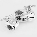 Gibraltar SC-GCSRA 1.5 Adjustable 3-Way In-Line Drum Rack Clamp - Chrome