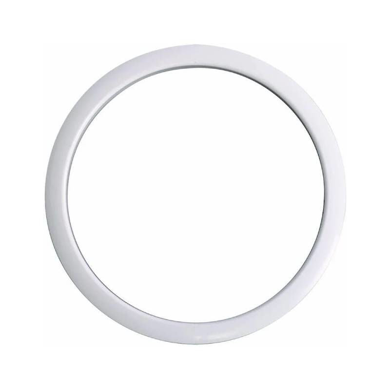 Gibraltar 4in Bass Drum Port Hole Protector White Finish - Pk 1