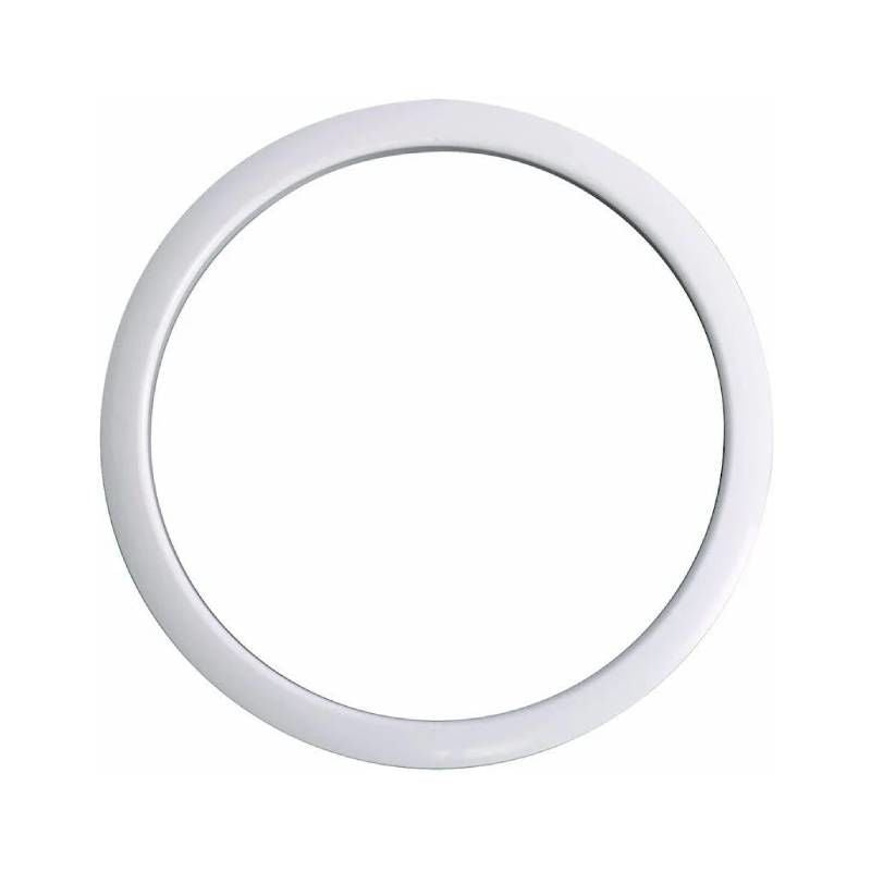 Gibraltar 4in Bass Drum Port Hole Protector White Finish - Pk 1