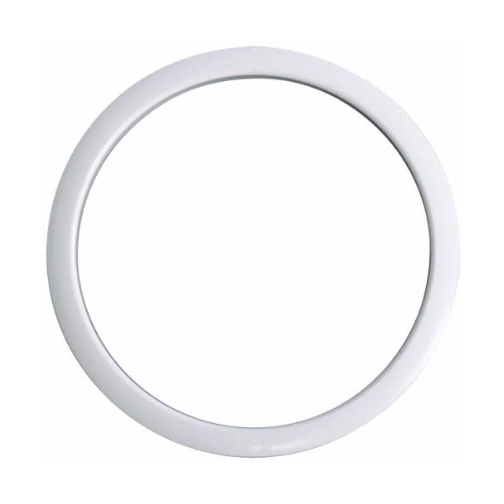 Gibraltar 5in Bass Drum Port Hole Protector White Finish - Pk 1