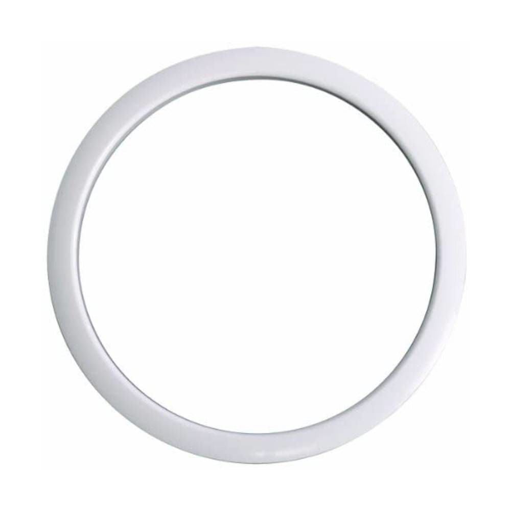 Gibraltar 5in Bass Drum Port Hole Protector White Finish - Pk 1