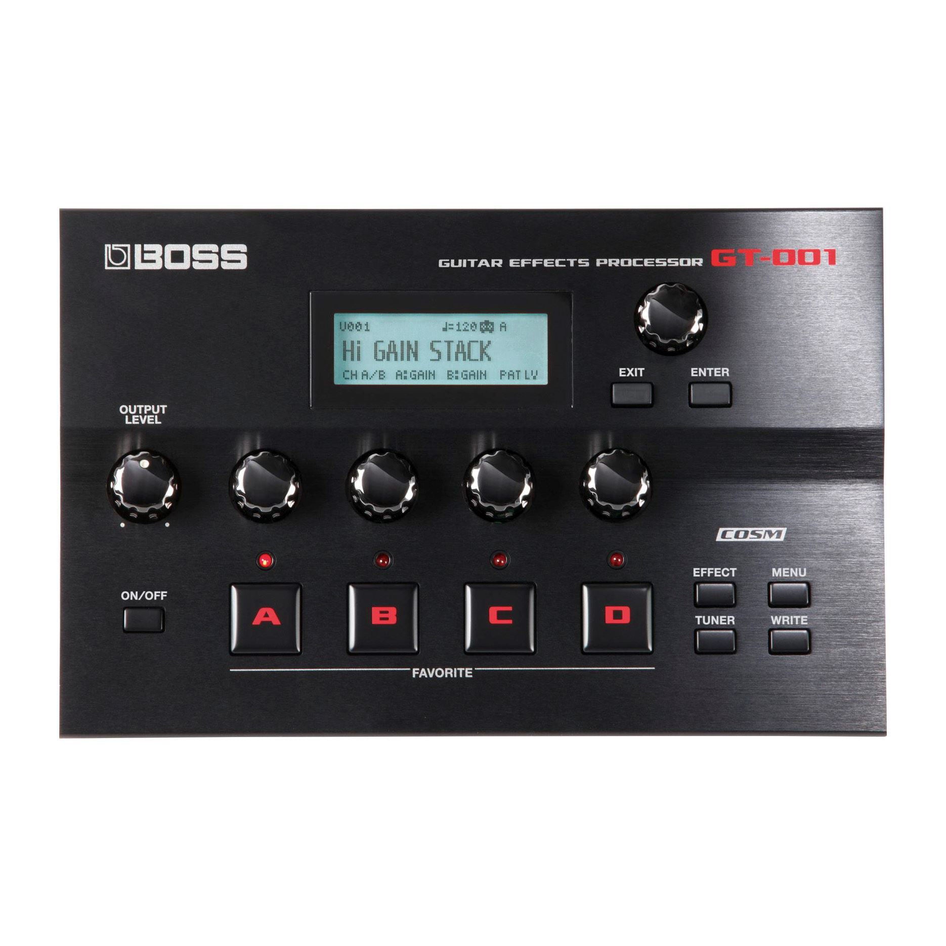 BOSS GT001 Guitar Effects Processor