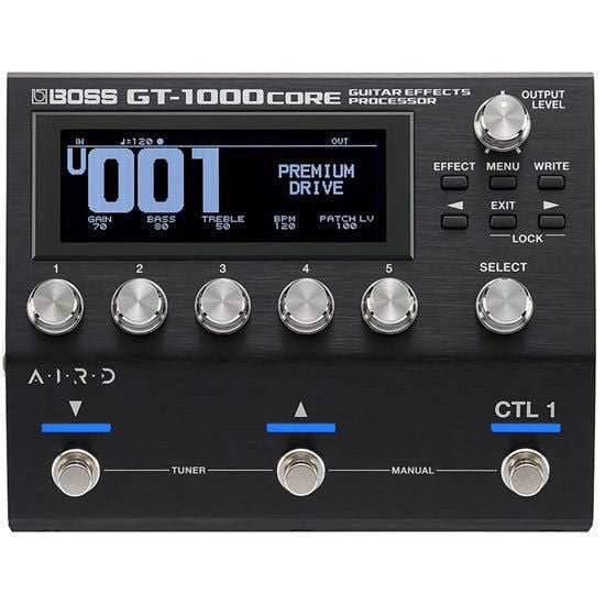 BOSS GT-1000 Core Guitar Amp and Multi-Effects Processor