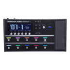 BOSS GT-1000 guitar amp and multi-effects processor with display screen and control knobs on a black pedal unit.