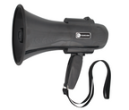 Carson GTC504R 15 Watt Hand-Held Megaphone - Black