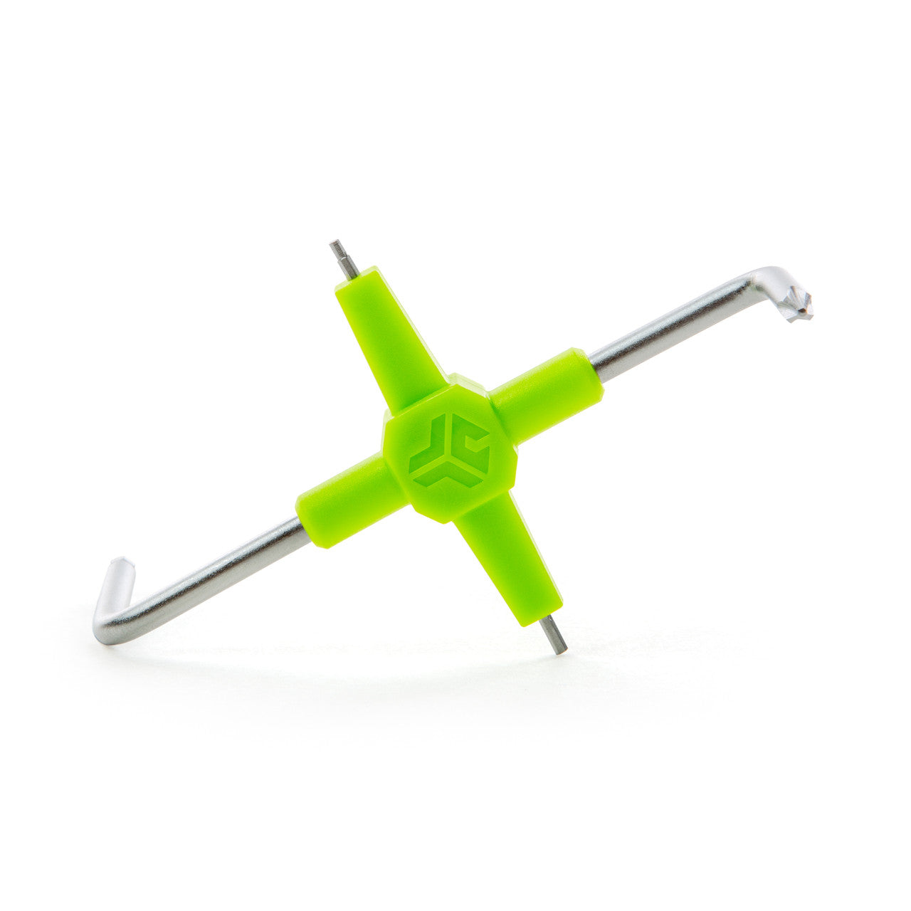 Groovetech® Multi-Tool for Fender® USA guitars, guitar accessory with tools for maintenance and adjustments, shown on a white background.