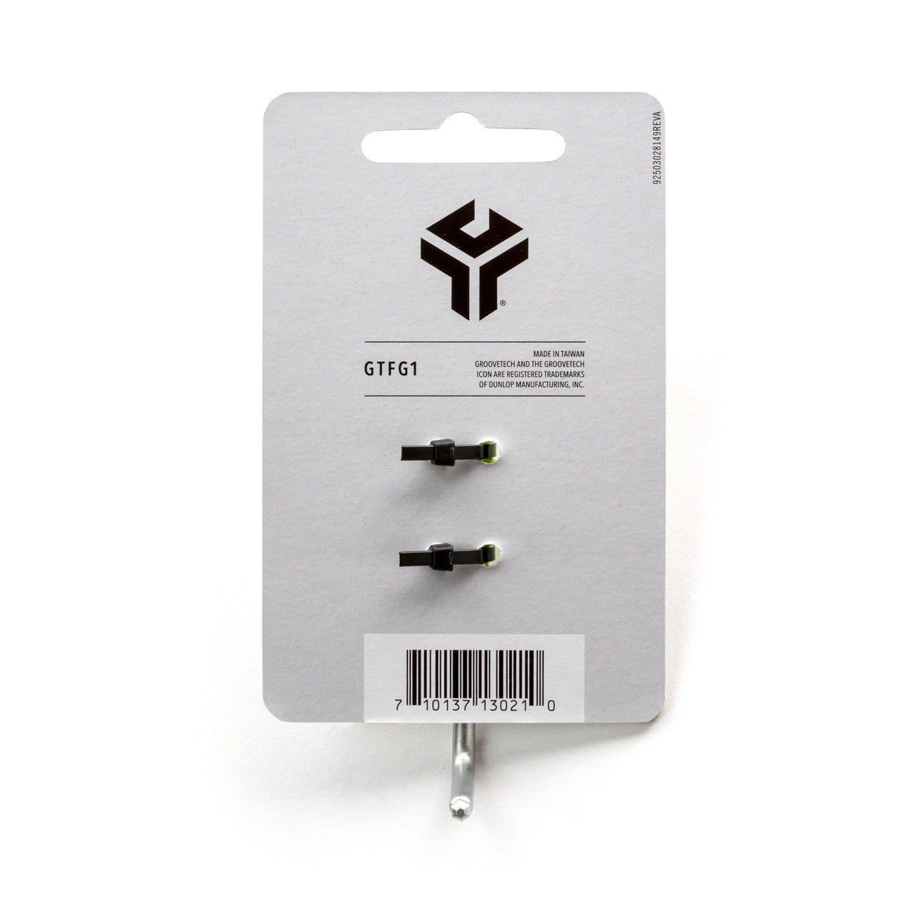 Groovetech® multi-tool for Fender® USA guitars, compact guitar accessory with multiple tools for maintenance and adjustments.