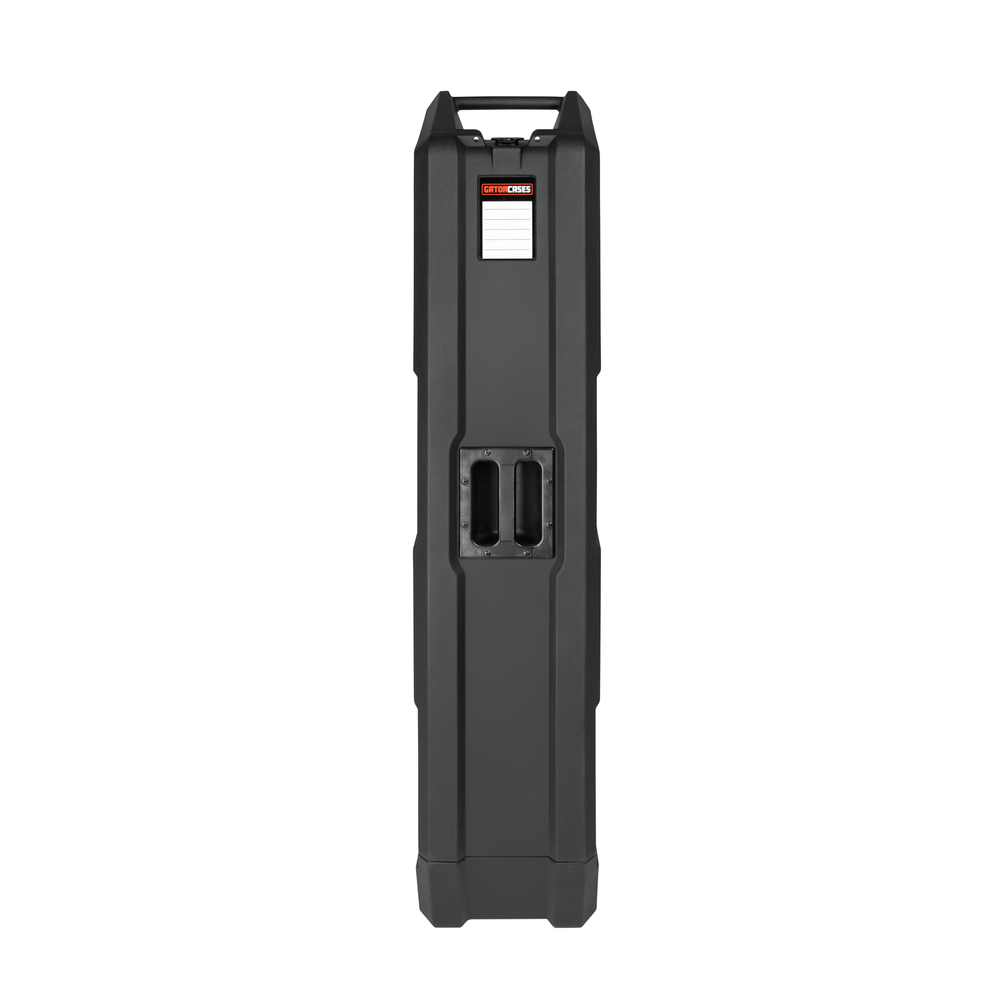 GATOR GTRMINIVAULTB2 Roto-Molded Mini Vault 2 bass guitar case with padded interior and durable exterior for protection.