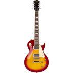 SX Les Paul Style Electric Guitar Pack with Gig Bag - Cherry Sunburst