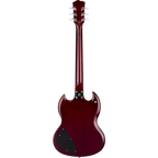 SX SG Style Electric Guitar Pack with Bag in Transparent Wine Red
