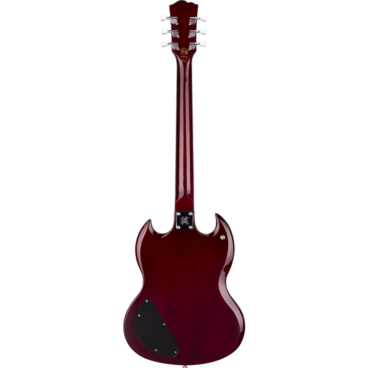 SX SG Style Electric Guitar Pack with Bag in Transparent Wine Red
