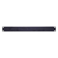 Zip Rack 19 Steel Blanking Rack Panel - Black