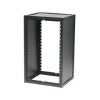 Altronic 18U 600mm deep 19-inch rack frame panel set with metal construction and mounting holes for server rack installation.