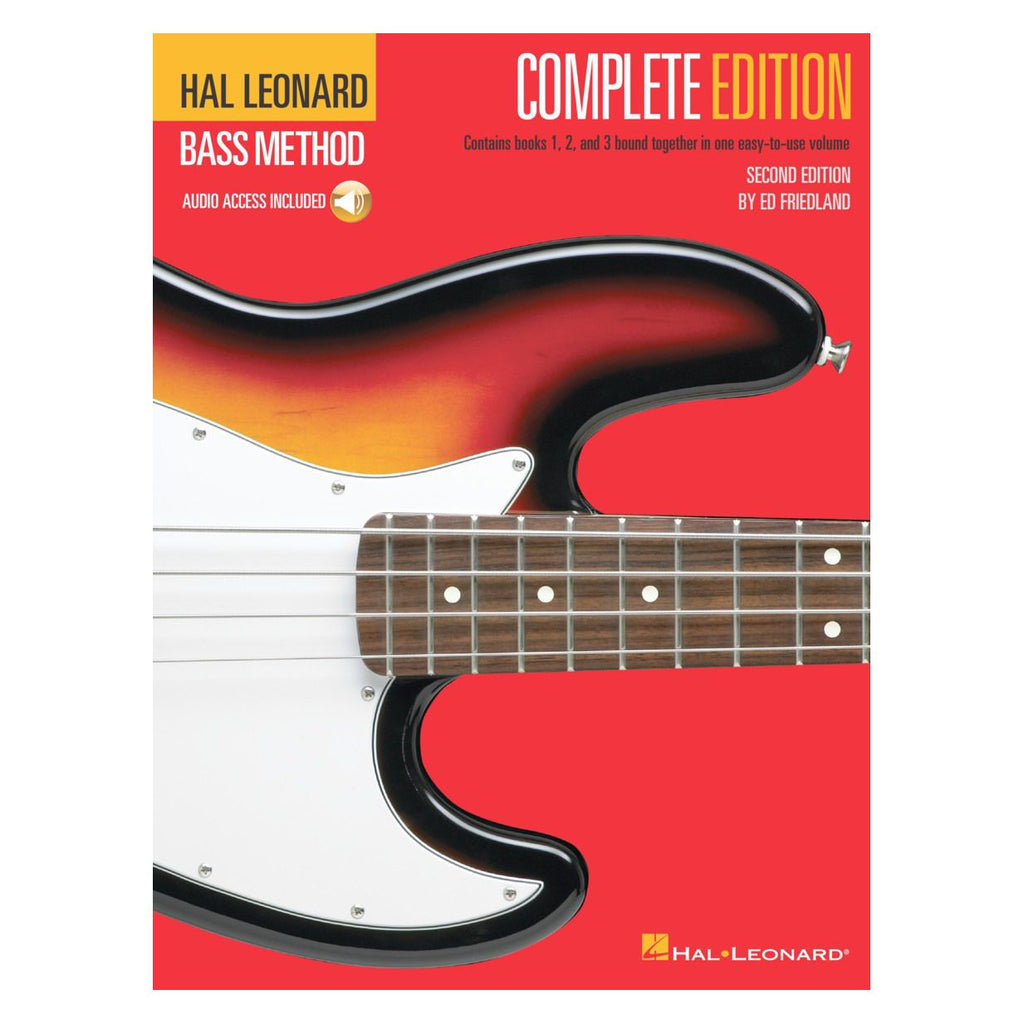 Hal Leonard Bass Method Composite Book & CD 1-3