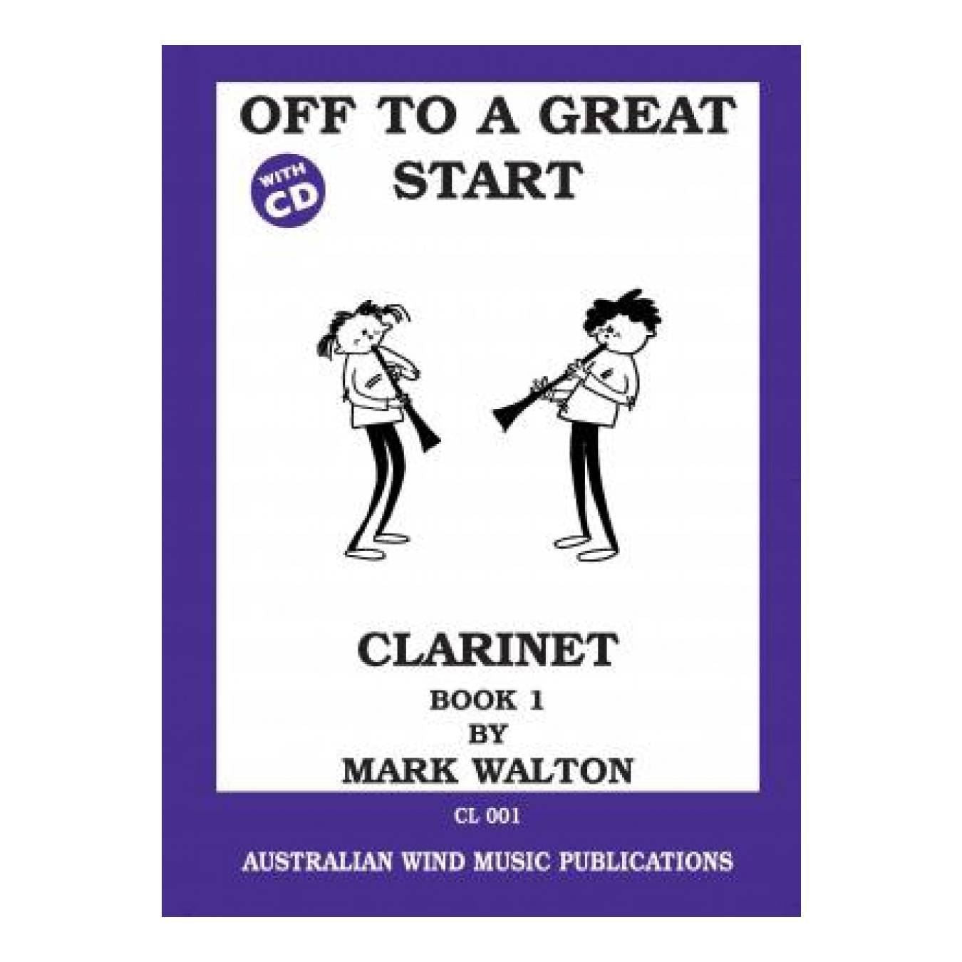 Off To a Great Start for Clarinet Book 1
