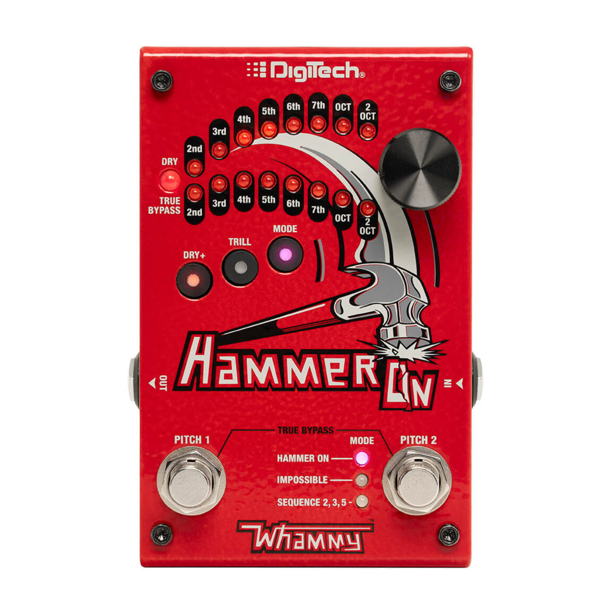 Digitech HammerOn Whammy Effects Pedal