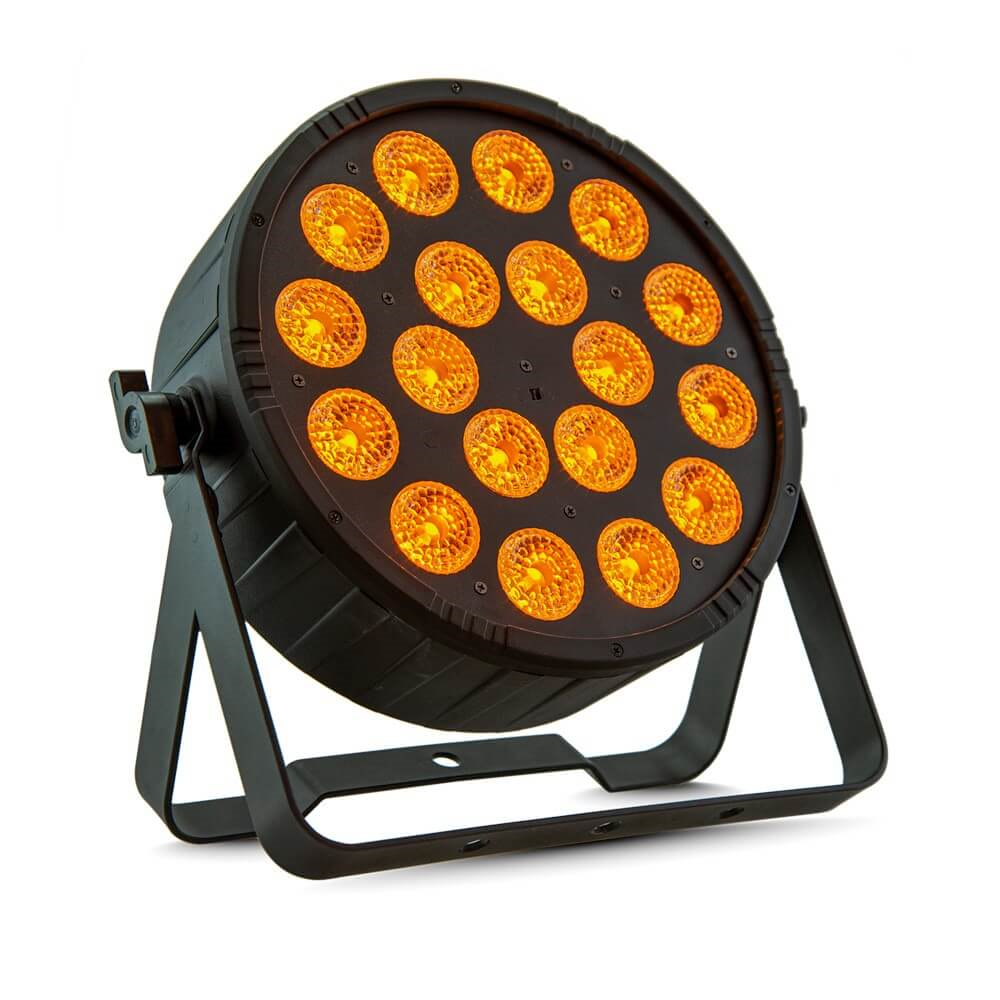AVE HEX-FLAT18 Hex-Colour 18x12W LED Par Can - RGBAW+UV