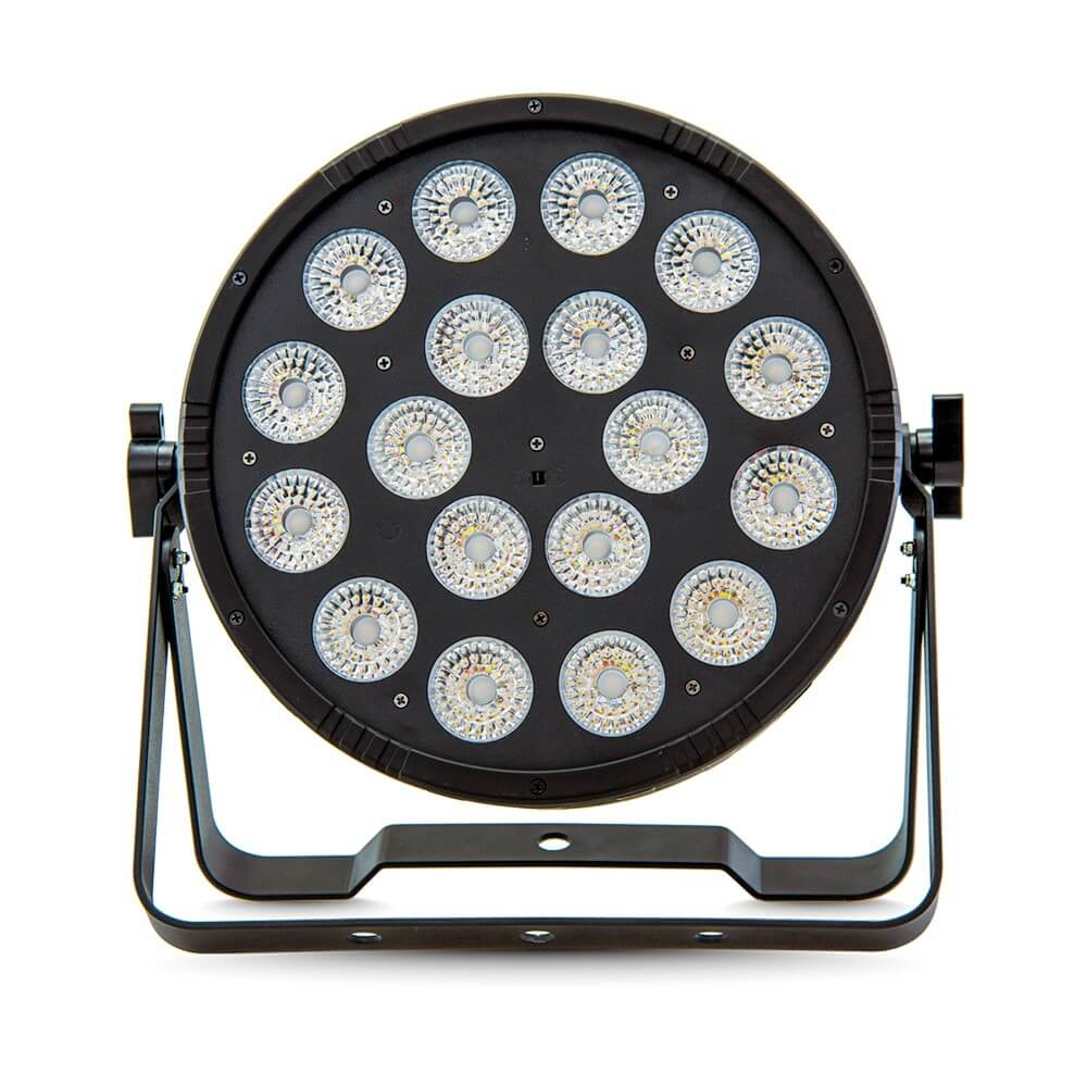 AVE HEX-FLAT18 Hex-Colour 18x12W LED Par Can - RGBAW+UV