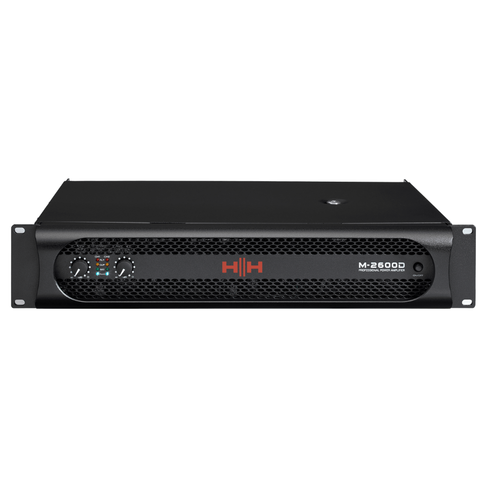 HH M-2600D Power Amplifier - 2x 2600W