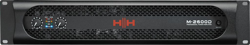 HH M-2600D Power Amplifier - 2x 2600W