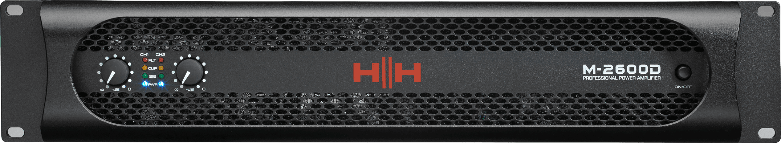 HH M-2600D Power Amplifier - 2x 2600W