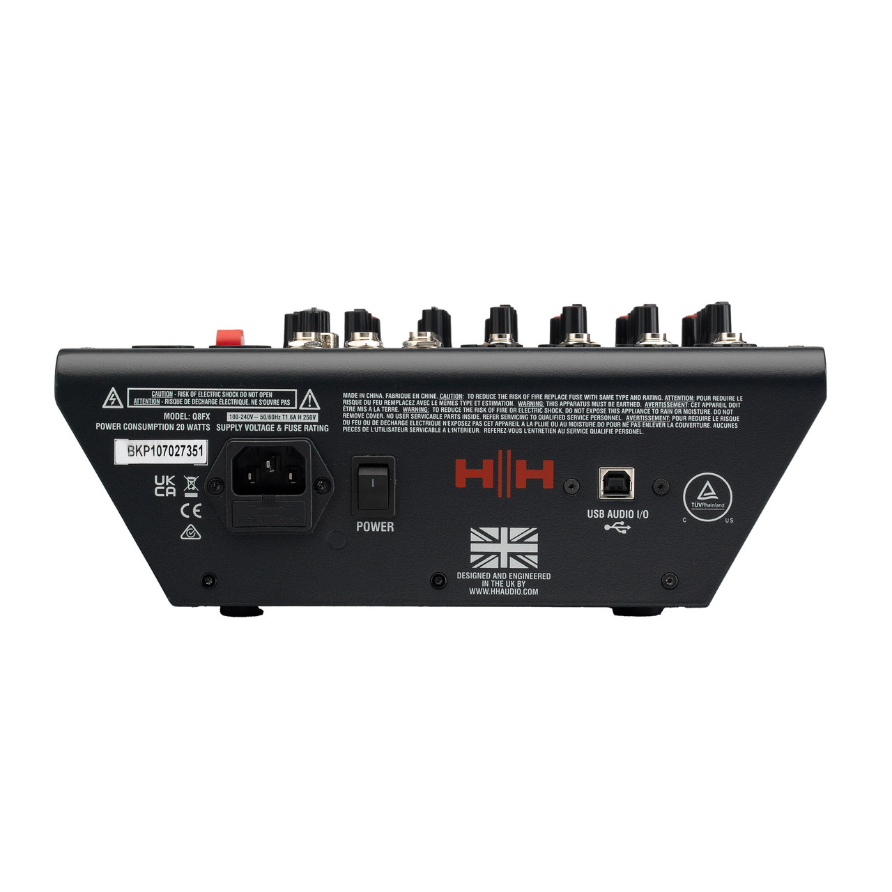 HH Q8FX 8Ch Analogue Mixing Console