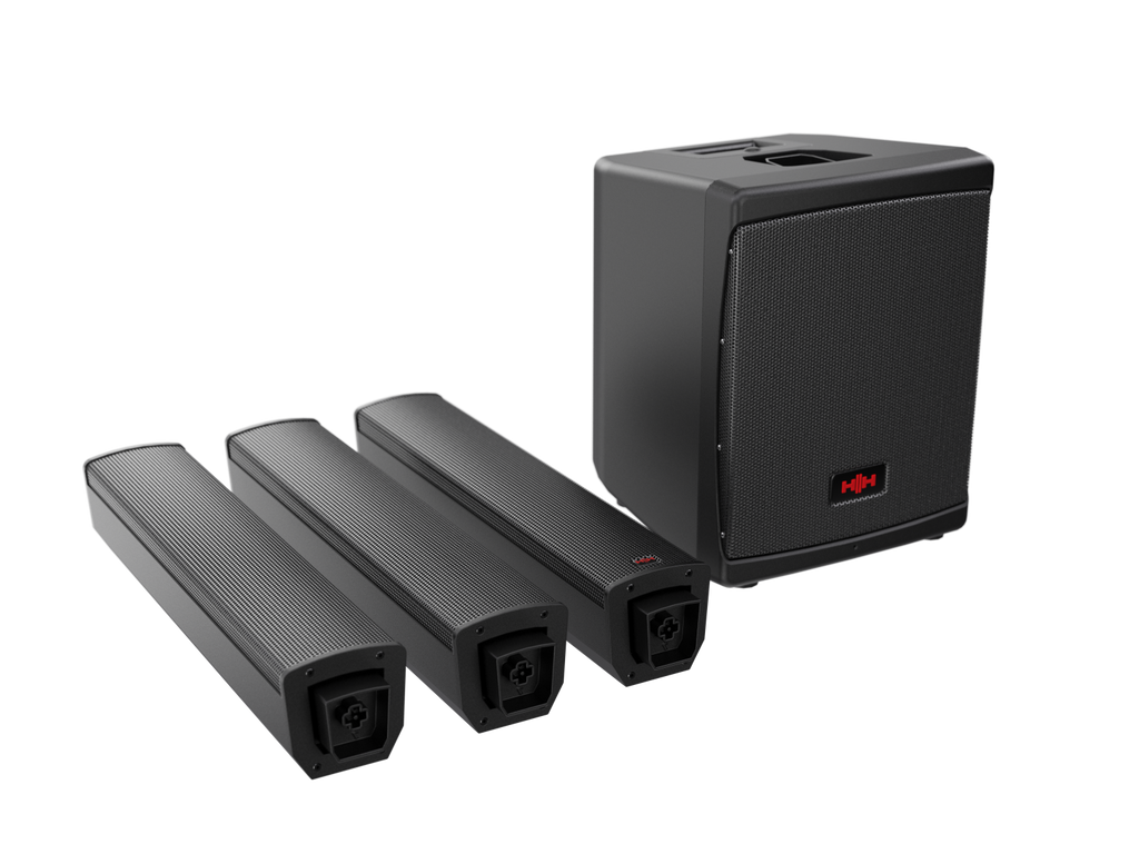 HH TENSOR-SOLO-BK Portable Column Speaker System