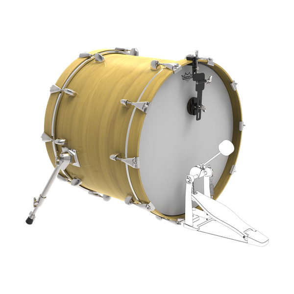 Remo HK-6500-00 Adjustable Bass Drum Dampener (HK650000)