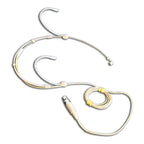 Parallel Audio HM-221-U Slimline Cardioid Headset Mic with TA4F Connector in Beige With Carry Case (HM221U)