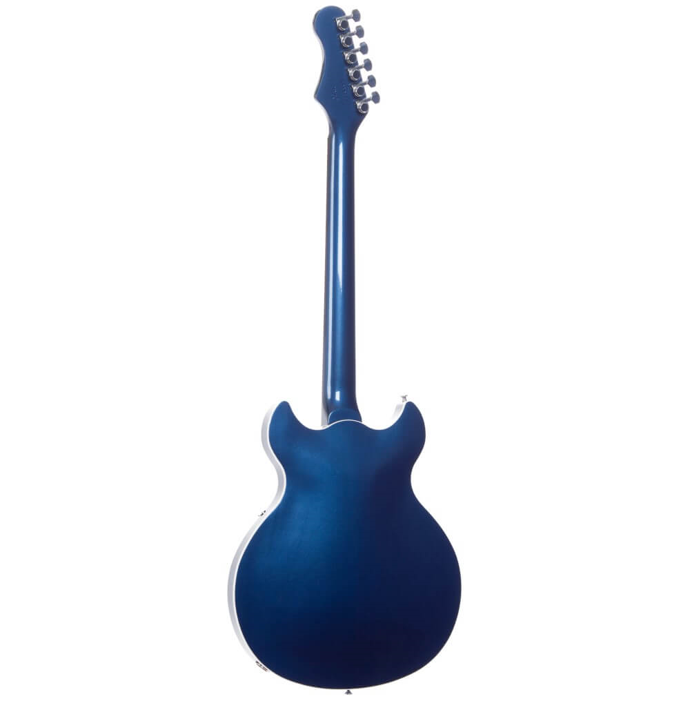 Harmony Standard Comet Semi-Hollow Electric Guitar - Pelham Blue