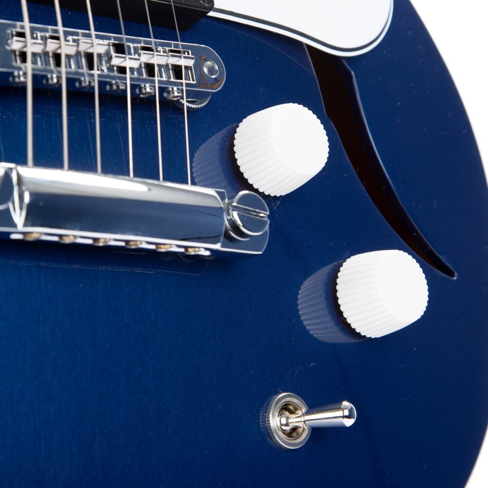 Harmony Standard Comet Semi-Hollow Electric Guitar - Pelham Blue