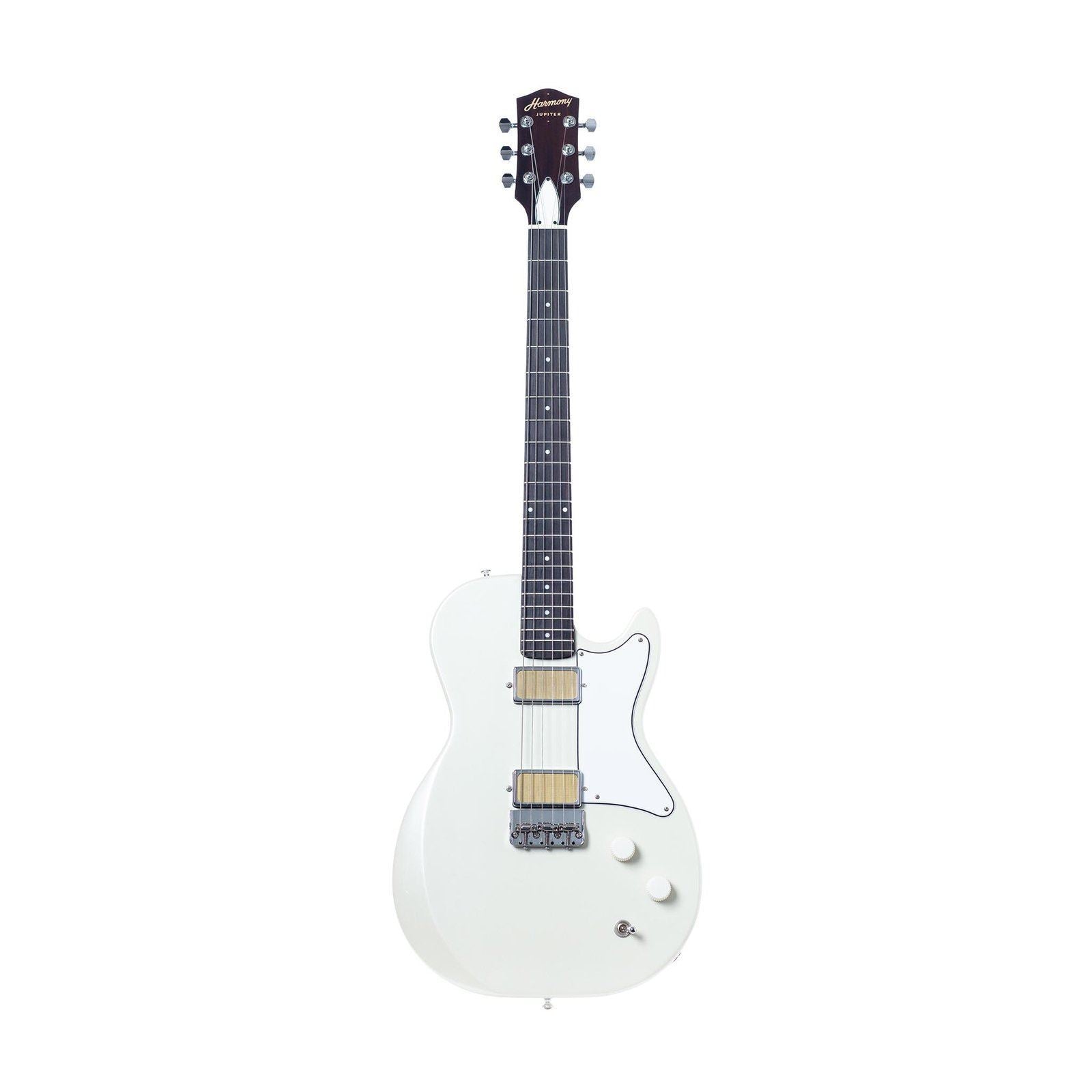 Harmony Jupiter Electric Guitar in Pearl White