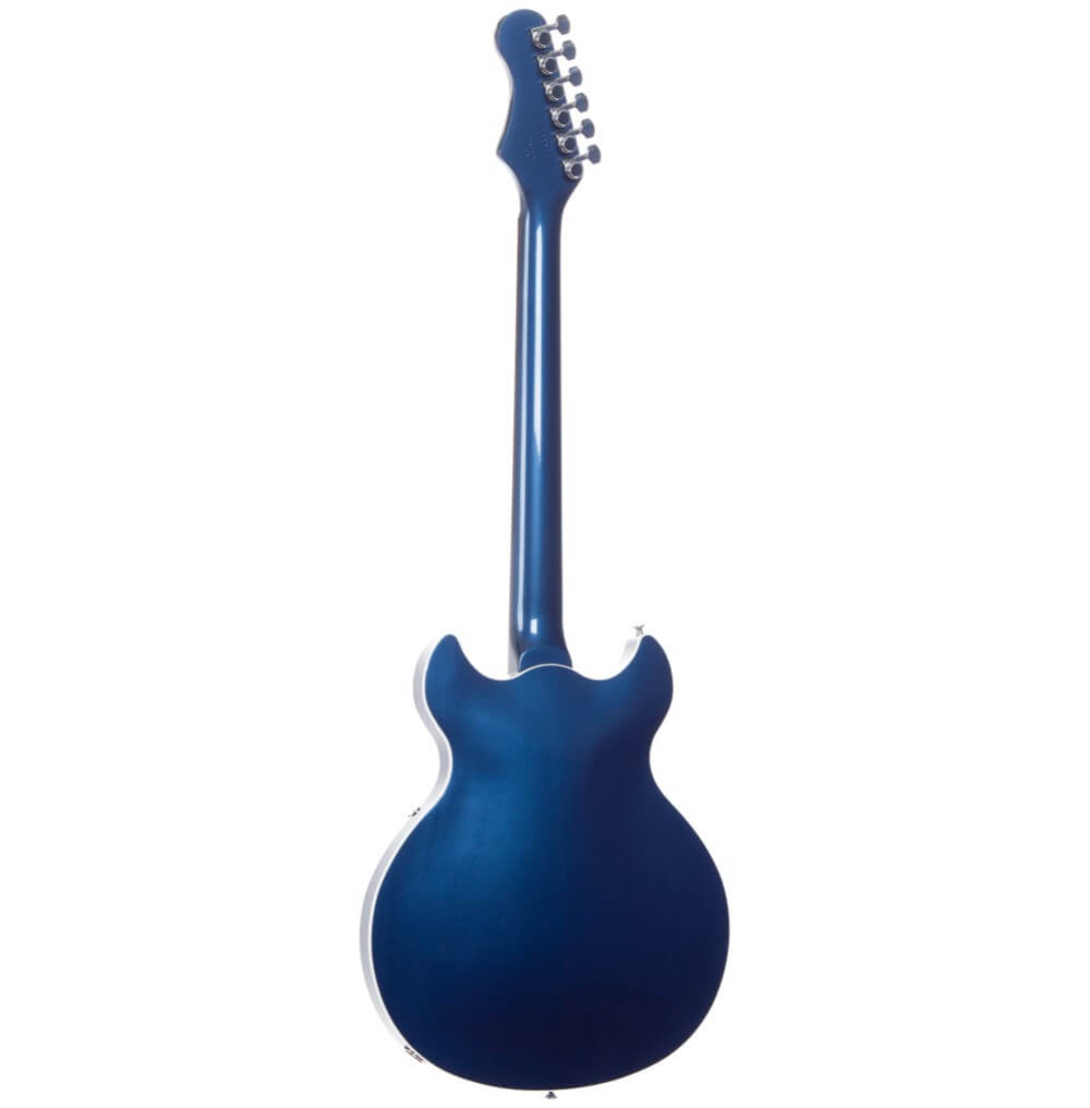 Harmony Standard Comet Semi-Hollow Electric Guitar - Pelham Blue