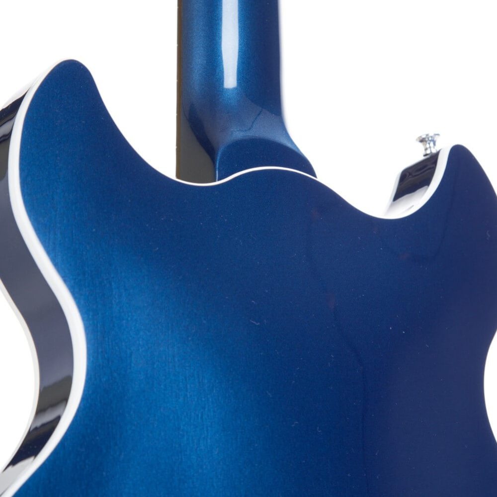 Harmony Standard Comet Semi-Hollow Electric Guitar - Pelham Blue