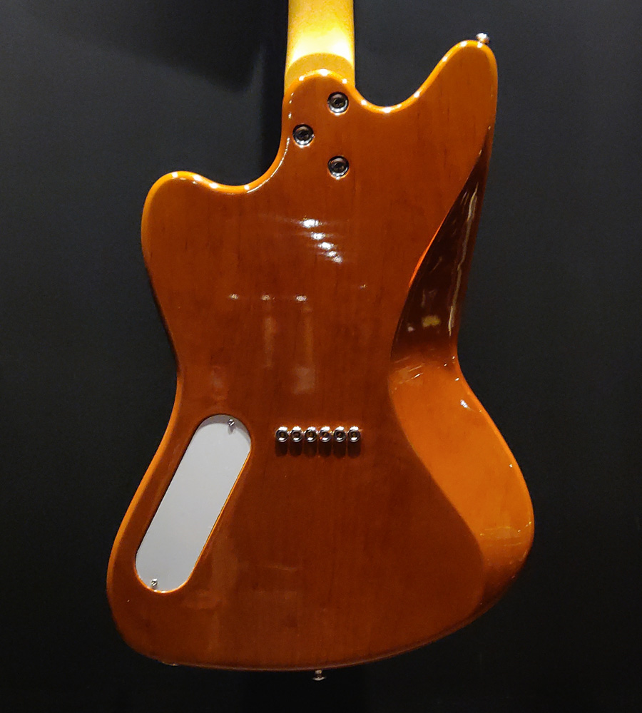 Harmony Standard Series Silhouette Electric Guitar with Flame Maple Top in Vintage Natural