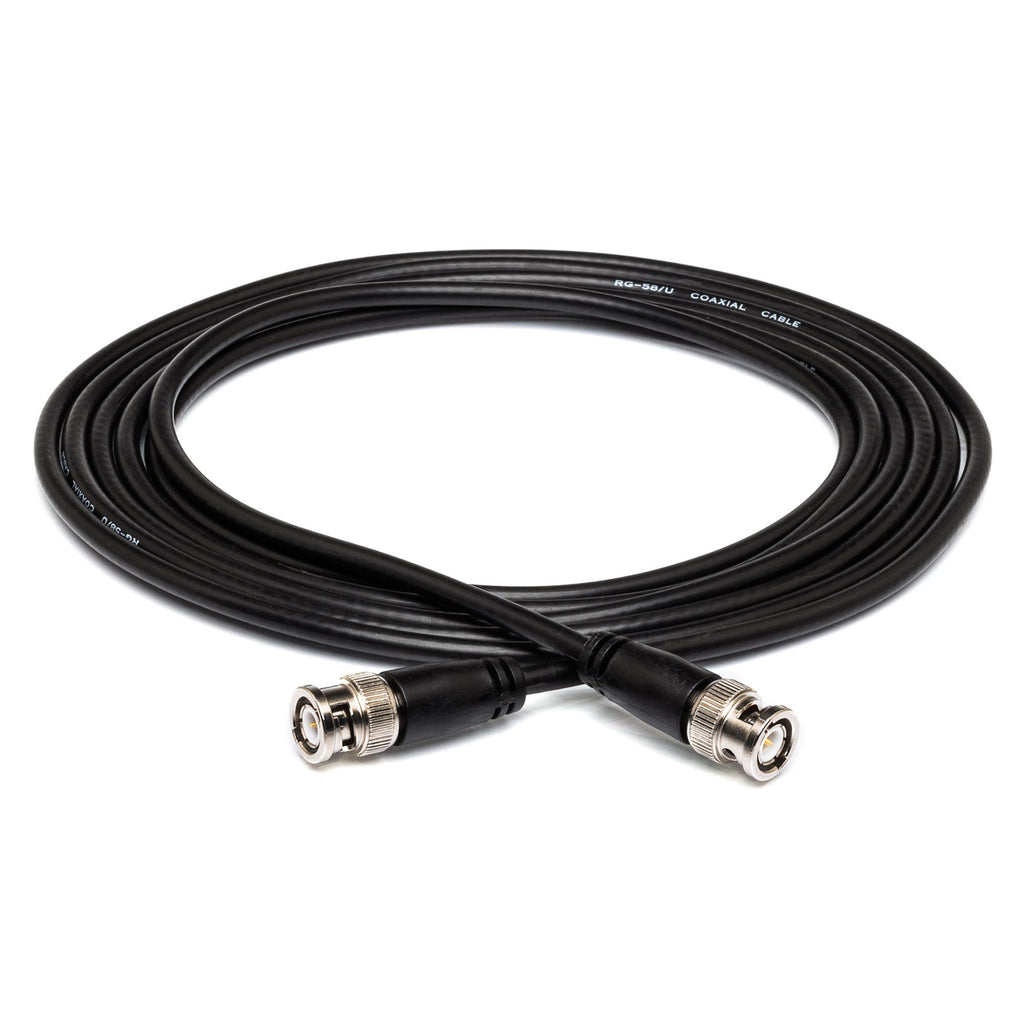 Hosa 50-Ohm Coax Cable BNC - BNC 25Ft