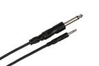 Hosa CMP310 3.5mm TS to 1/4 in TS Mono Interconnect Cable - 10 ft