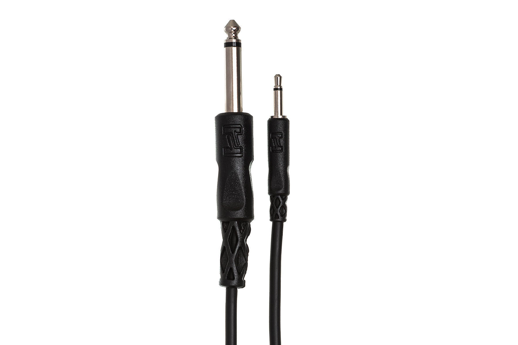 Hosa CMP310 3.5mm TS to 1/4 in TS Mono Interconnect Cable - 10 ft