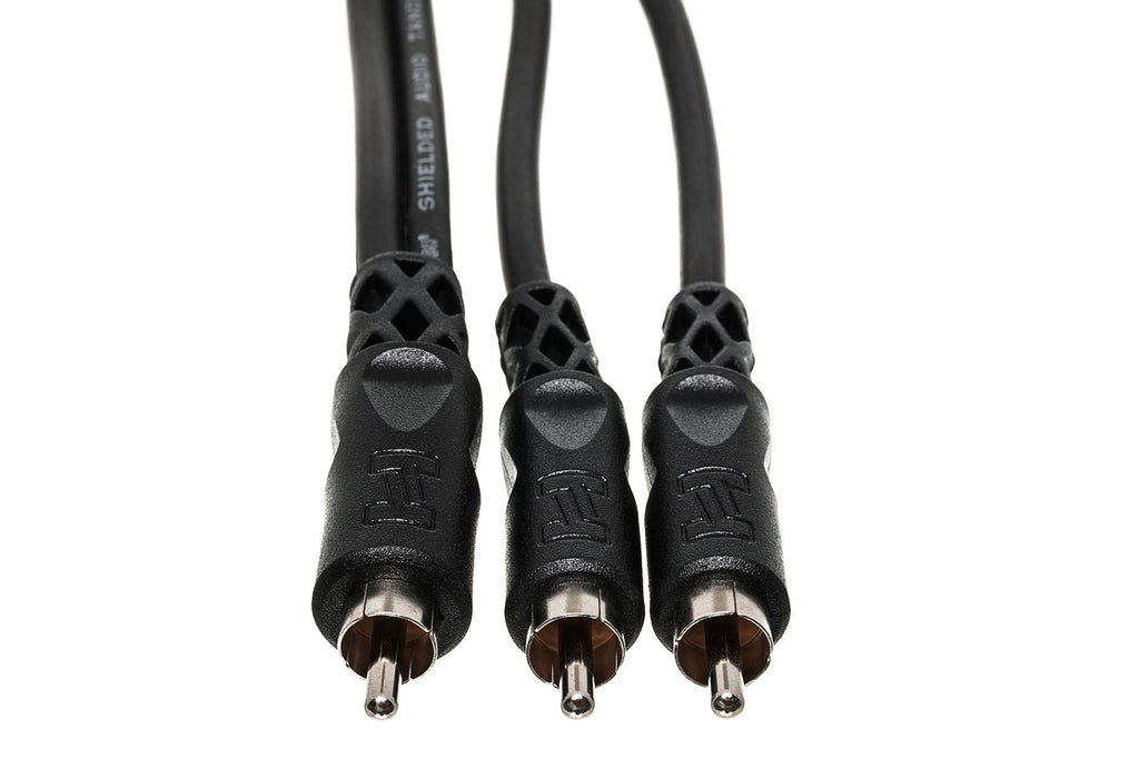 Hosa CYA-103 RCA to Dual RCA - 3 ft