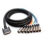 Hosa DTM807 Balanced Snake DB25A to XLR3M - 7 meters