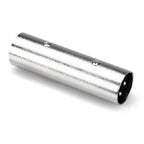 Hosa GXX-144 XLR male to male changer adaptor, used for connecting XLR cables in professional audio setups.