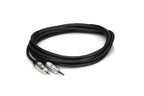 Hosa Pro REAN 3.5mm TRS to TRS audio cable, 15ft length, used for connecting audio devices with professional-grade connectors.