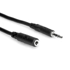 Hosa MHE-105 stereo mini male to stereo mini female audio cable, 1.5 meters, used for connecting audio devices.