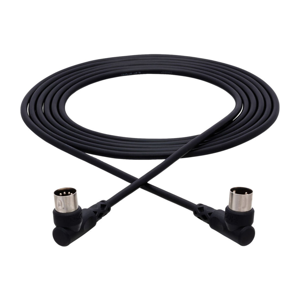 Hosa MID305RR MIDI Cable RA - RA 5Ft