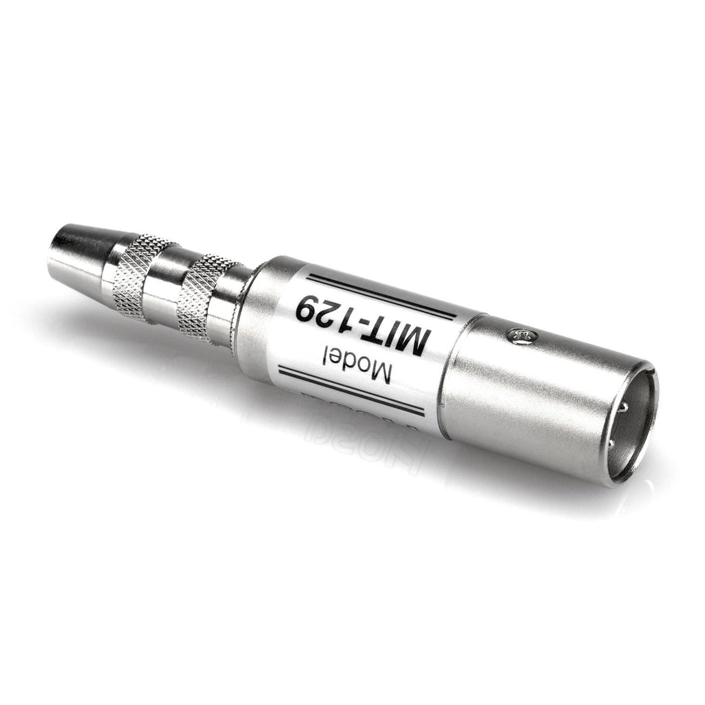 Hosa MIT-129 Impedance Transformer 1/4 TS(F) to XLR(M)
