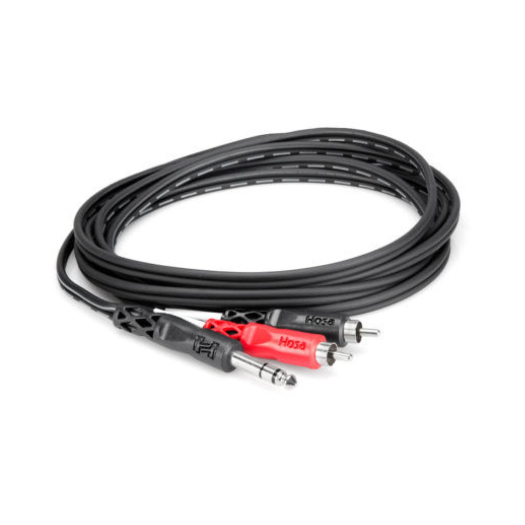 Hosa TRS202 2m Insert Cable 1/4 inch TRS - DUAL RCA