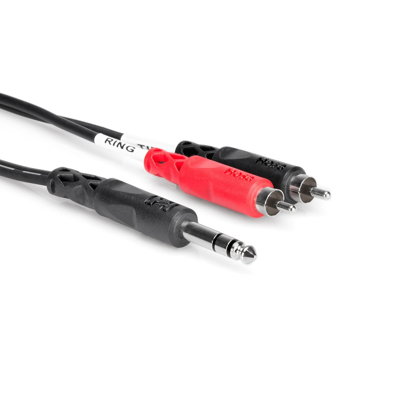 Hosa TRS204 Inset Cable 1/4 TRS to Dual RCA - 4 meters